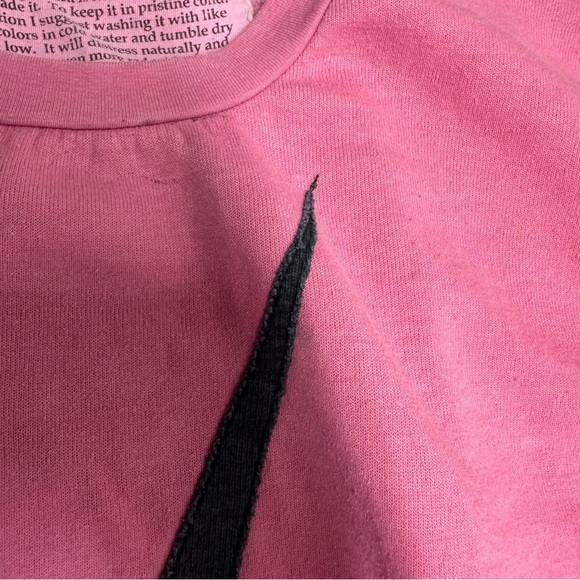 AVIATOR NATION Sweatshirt Pink Lightning Bolt Sweatshirt !sold as is! - Picture 8 of 10